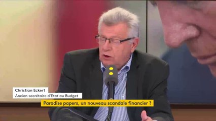 "Paradise Papers" : Christian Eckert, ex-ministre du Budget, "pas surpris" par les révélations
