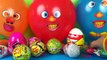 Balloon Pop Blind Bag Surprises Chocolate Surprise eggs Chupa Chups Eggs Angry Birds Disney princess