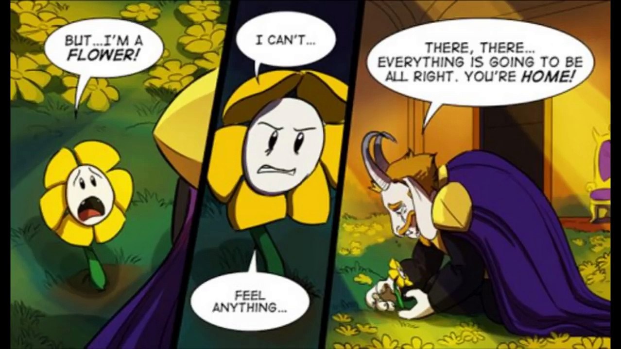 Undertale Comic: Floweys Origins
