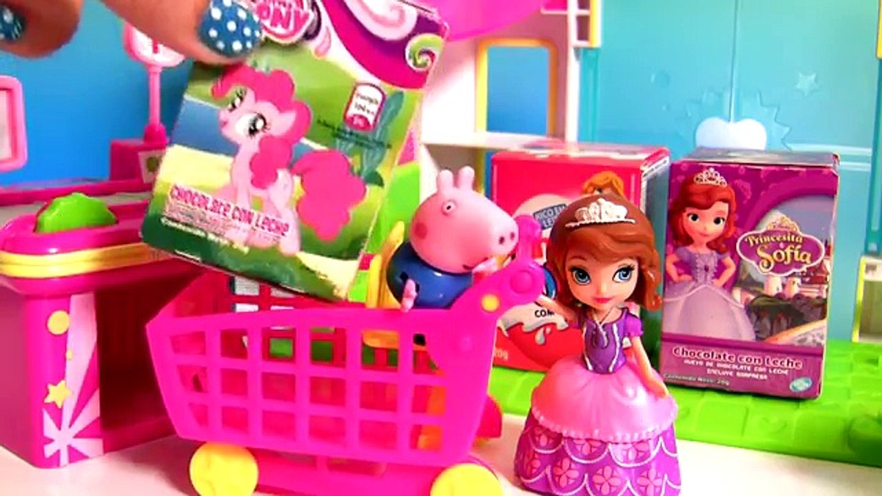 Caixinha de Kinder Ovos Surpresa Meninas, Princesinha Sofia, Meu Pequeno Pônei Huevos Sorp