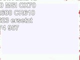 GRS Notebook Akku für MSI CR620 MSI CX705 CX600 CR600 CR610 CR630 CX623 ersetzt BTYL74