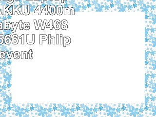 Hochleistungs Laptop Notebook AKKU 4400mAh für Gigabyte W468N W5661N 5661U Phlips