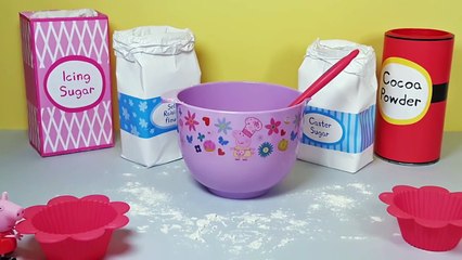 Peppa Pig Creations 18 - Bake cupcakes with Peppa and George! (new 2017)