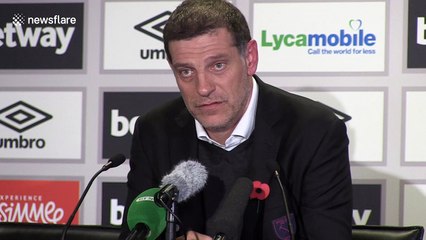 I'm the one taking bullets all the time! - Slaven Bilic's final moments as West Ham manager