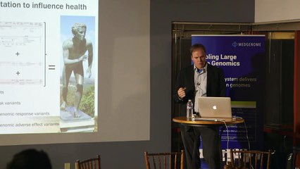 Dr. Matthew Wheeler talks at MedGenome Cardiovascular Genomics Symposium