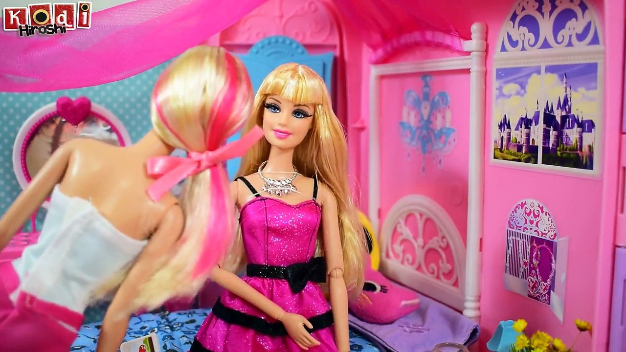 BARBIE RICA VS BARBIE POBRE PASSEIO COM O NAMORADO ROTINA DA BARBIE NOVELINHA DE BONECA KODI HIROSHI