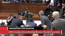 Ankara’nın yeni büyükşehir belediye başkanı Mustafa  Tuna oldu