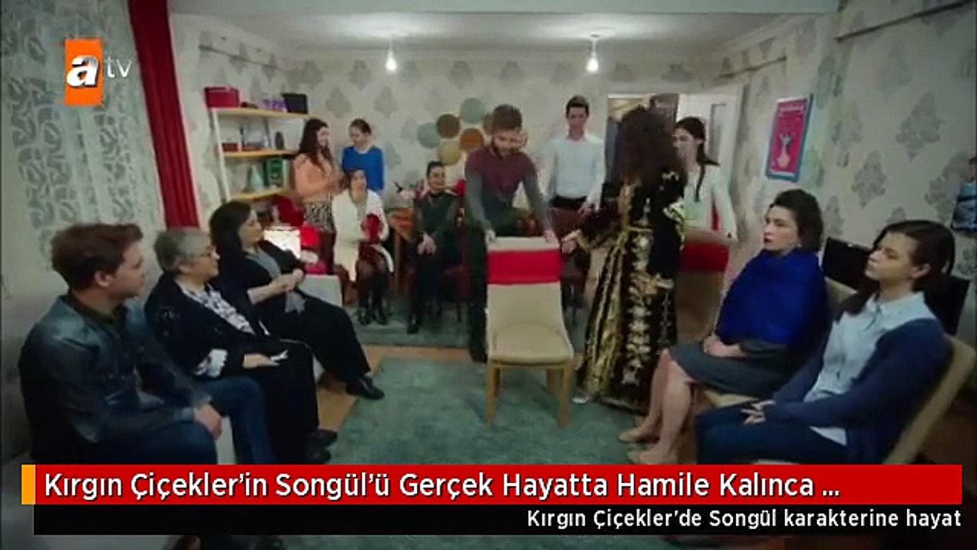 Kırgın Çiçekler'in Songül'ü Gerçek Hayatta Hamile Kalınca Senaryo Değişti -  Dailymotion Video