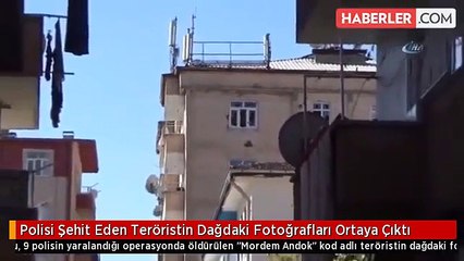 Polisi Şehit Eden Teröristin Dağdaki Fotoğrafları Ortaya Çıktı