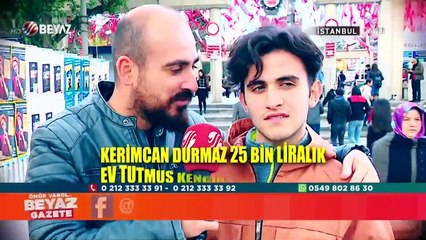 Kerimcan Durmaz'ın 25 bin TL'ye ev kiralaması vatandaşı şoke etti!