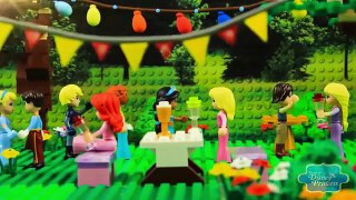 ♥ LEGO Disney Princess FUNNY Compilation for Kids (Elsa, Ariel, Masha and the Bear.)