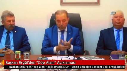 Başkan Ergül'den "Çöp Alanı" Açıklaması