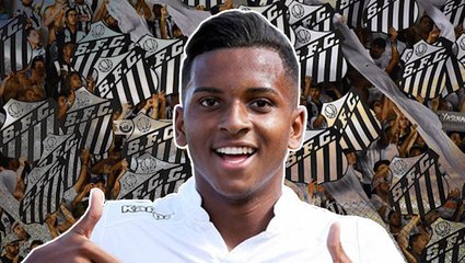 Les premiers pas de Rodrygo avec Santos