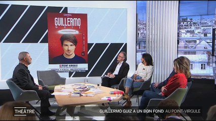 Guillermo Guiz sur le plateau de l'émission "Ça balance à Paris"
