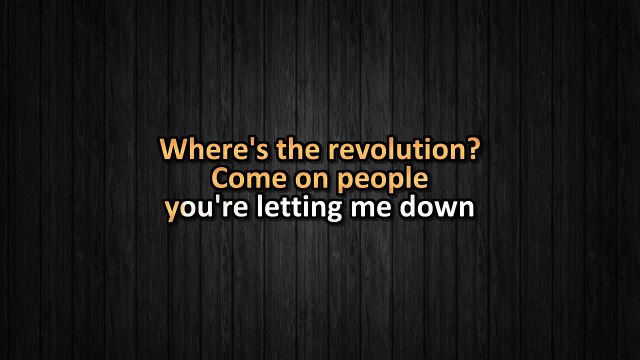 Depeche Mode - Where's the revolution KARAOKE / INSTRUMENTAL