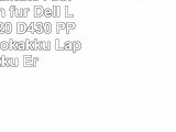 subtel Qualitäts Akku 4400mAh für Dell Latitude D420 D430 PP09S Notebookakku Laptopakku