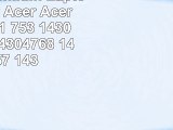 PATONA Premium Laptop Akku für Acer Acer  Aspire 721  753  1430  7213574  14304768