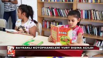 Bayraklı Kütüphaneleri Yurt Dışına Açıldı