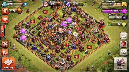 EVOLUTION OF BOWLER WALK + VALKYRIE 3 Star Strategy in Clash of Clans