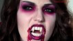 Scary Vampire Halloween Tutorial: Makeup, Hair & Costume