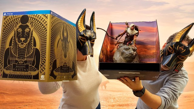 Assassin's Creed Origins Gods Edition - Unboxing y sorteo