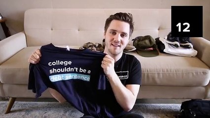 MINIMALIST WARDROBE TOUR (GUYS) - 39 items! | minimal millennials