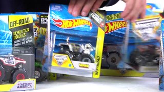 Monster Truck toy compilation at the toy Monster Jam FREESTYLE Rally – Toy Scouts Machine Toys