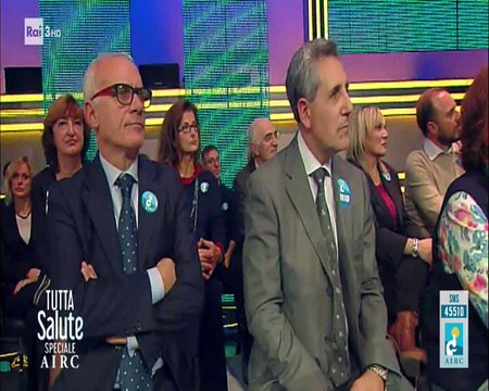 Flavio Insinna ospite nella puntata Speciale di Tutta Salute su Rai 3 - 05/11/2017