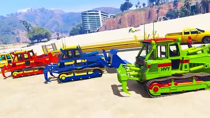 Tror Transportation with Spiderman! Cars Cartoon for Kids with Children Nursery Rhymes Songs