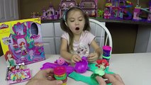 DISNEY PRINCESS PLAY-DOH ARIEL THE LITTLE MERMAID UNDER SEA CASTLE KidFriendly Toys Plastilina プレードウ