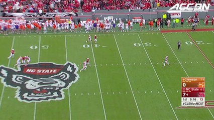Ray-Ray McCloud Punt Return TD Torches NC State Defense