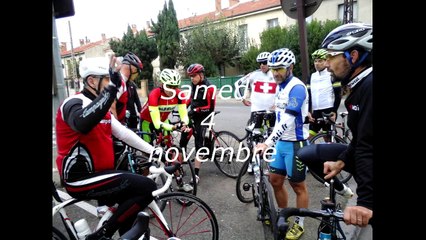 sortie route 4 novembre 2017