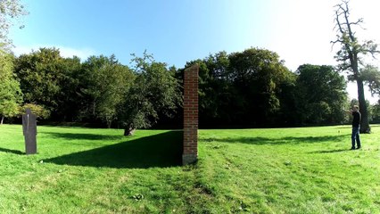 Trick shot avec un tir à l'arc