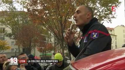 Lyon : la colère des pompiers