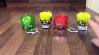 Zomlings Series 3 Houses Vs Trashies Series 5 Toilets Toy Blind Bag Unboxing