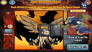 Dragon City: Specter Dragon Quest Battles