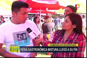Mistura 2017: así se vivió el gran fin de fiesta de la feria gastronómica