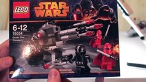 LEGO Star Wars Death Star Troopers 75034 Winter new set Review (Battle Pack)