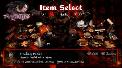 Tenchu Fatal Shadows - Chapter 3-1 (Grand Master)