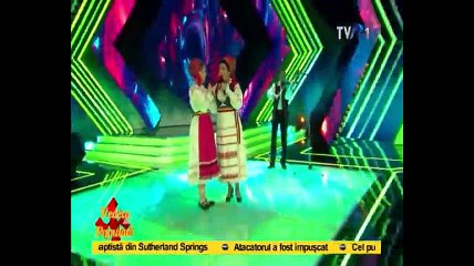 Gabriela Sabau si Antoanela Ferche Butiu - Dupa Crisuri, din Bihoru (Vedeta populara - TVR 1 - 05.11.2017)