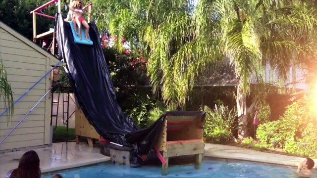 TOP THREE SLIP N SLIDES _ PEOPLE ARE AWESOME | Daily Funny | Funny Video | Funny Clip | Funny Animals