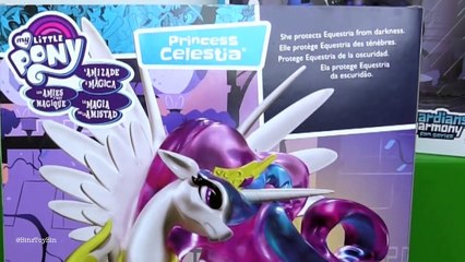 GOOD VS. EVIL! Princess Celestia & Nightmare Moon Figures My Little Pony Review | Bins Toy Bin