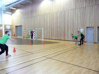 Stage des vacances de la Tourssaint 2017 - Travail de l'ailier