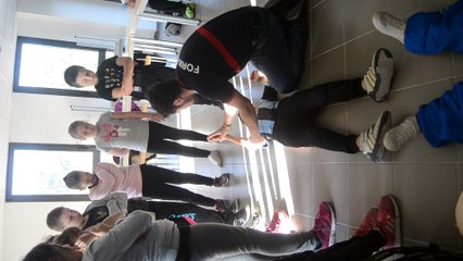 Intervention chez les pompiers pour les -11 ans