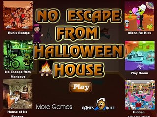 No Escape From Halloween Room Video Walkthrough