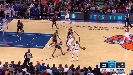 Oladipo Finishes Through Contact