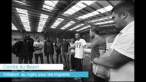 Une toute première initiation au rugby pour les réfugiés