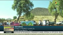 Denuncian pobladores de Teotihuacán explotación pétrea ilegal