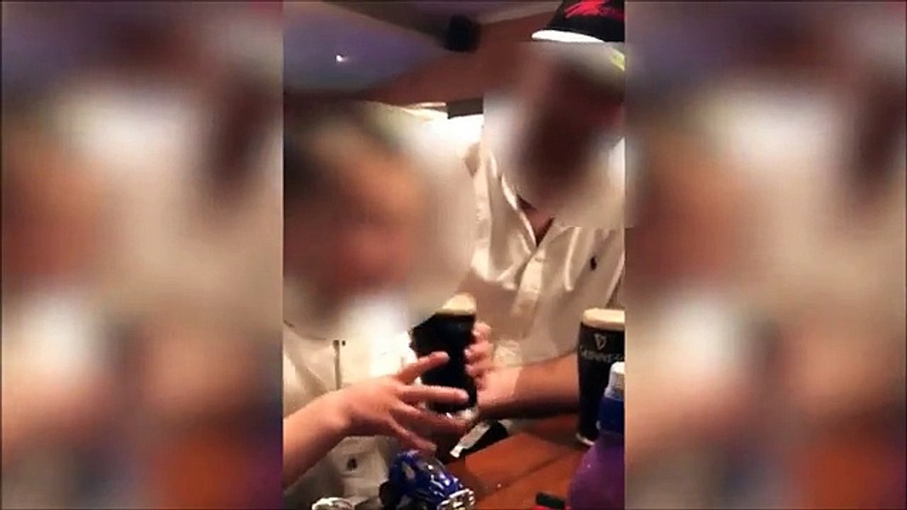 La police enquête sur cette vidéo d'un enfant qui boit cul-sec une bière