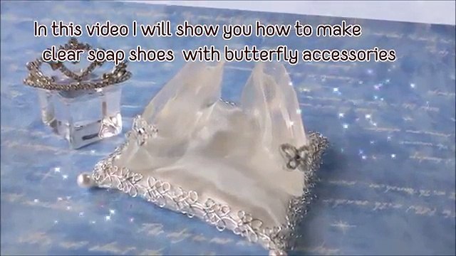 SOAP CARVING | Glass Slippers | How to make |